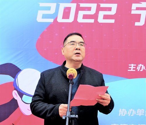 圖為寧德市僑聯(lián)主席陳衛(wèi)良致辭。林榕生 攝.JPG