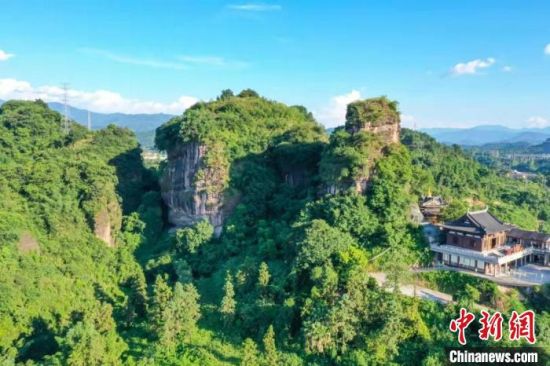 圖為永安市蓮花山體育旅游景區(qū)項(xiàng)目。　三明市體育局 供圖