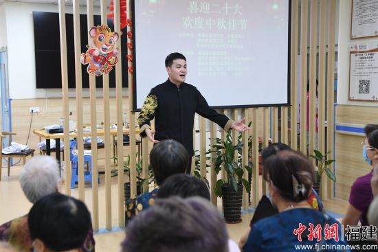 閩劇戲歌表演。記者 劉可耕 攝