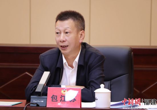 寧德市副市長(zhǎng)包江蘇講話。 趙純真 攝