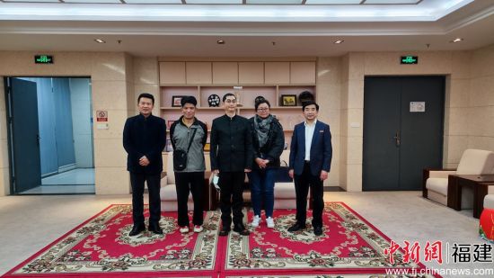 走訪慰問臺(tái)胞臺(tái)企。劉晗 供圖